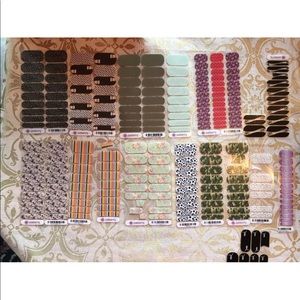 Jamberry Nail Wraps half, whole & partial sheets